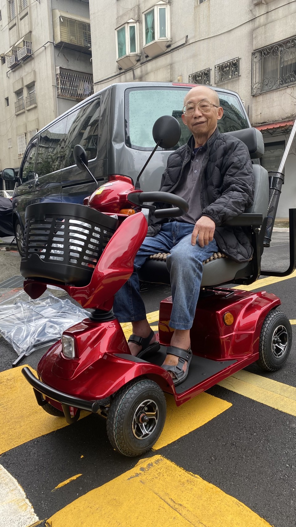 這是我第二台電動代步車，一樣選擇環球！