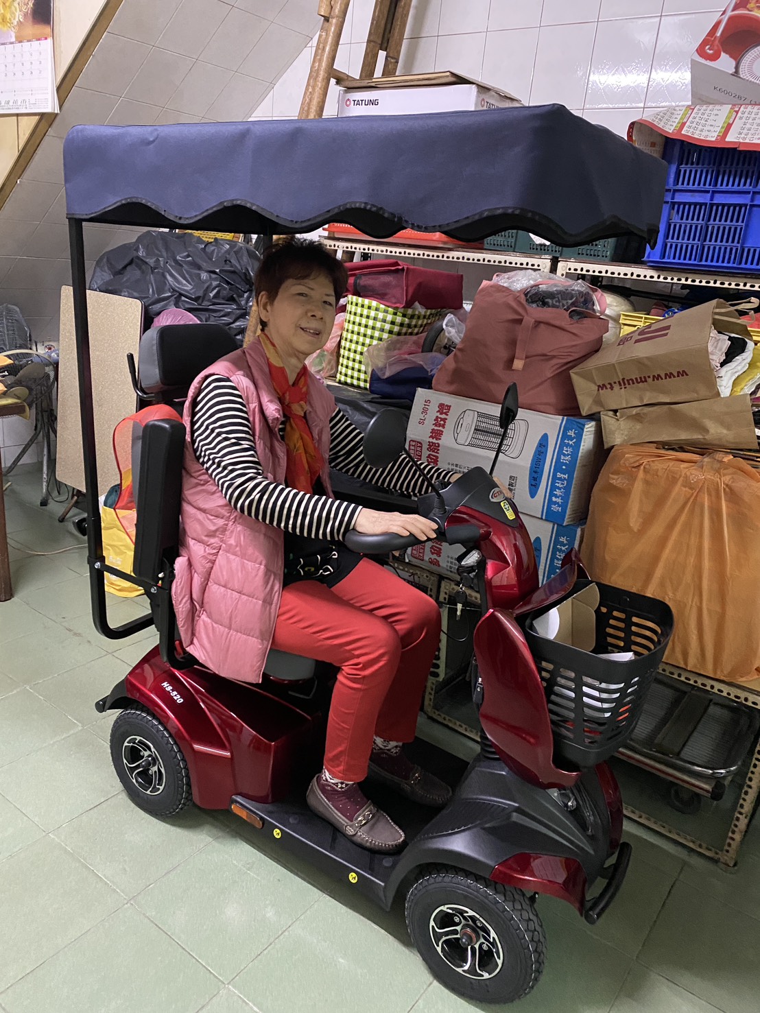 有了環球代步車，我可以隨時出門