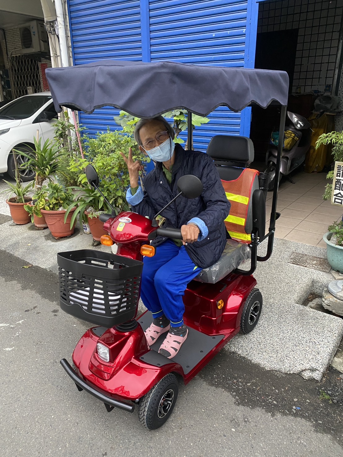 騎著代步車讓我好心情