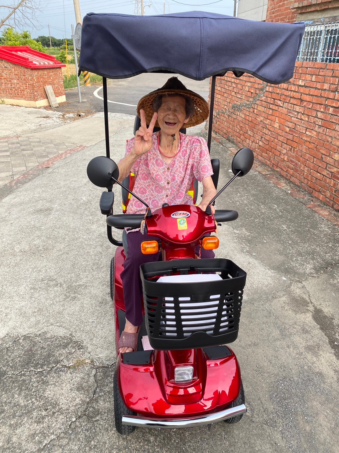 騎過電動代步車，才知道出門是這麼簡單
