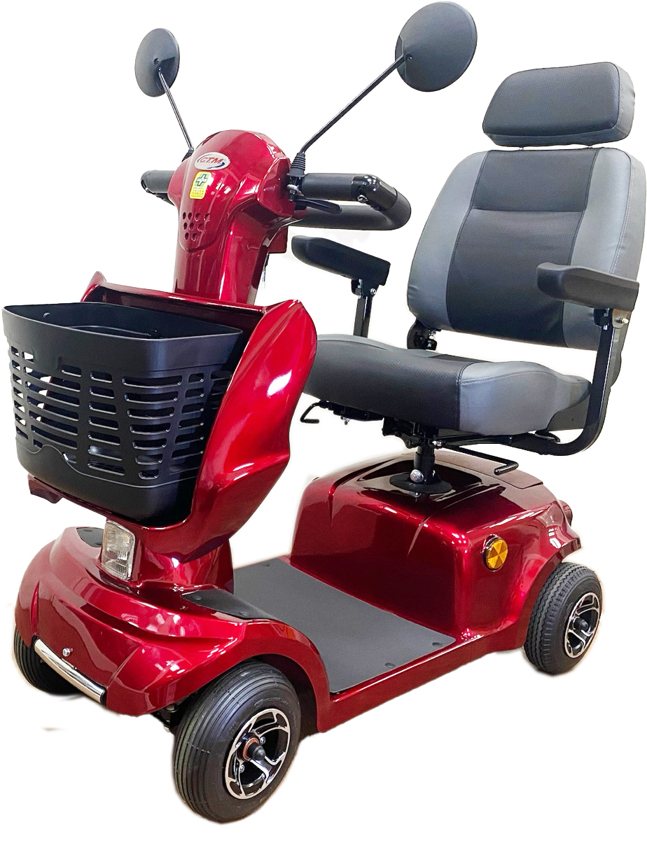 HS-360 中小型電動代步車的正面外觀